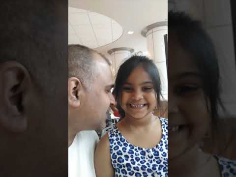 Sameera wishing me Fathers day