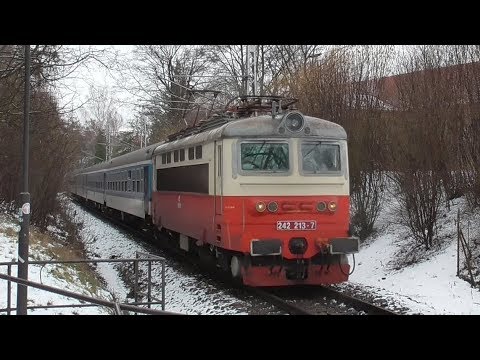 ČD 242.213 - R 666 ,,Rožmberk" - Jihlava město - 29.2.2020