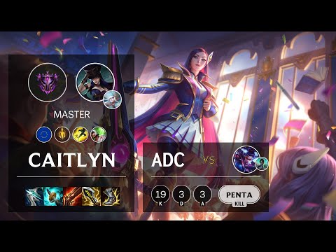 Caitlyn ADC vs Vayne - EUW Master Patch 11.24