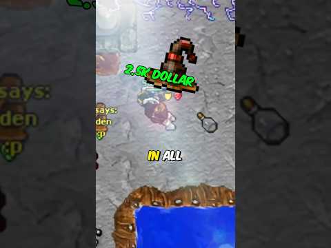 The very first Ferumbras Hat in Tibia got dropped back in 2006 #tibia #mmorpg