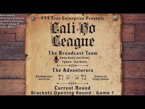 Final Fantasy IV Free Enterprise LaliHo League Brackets Opening Round - Rexbanner vs Xenocat Game 1