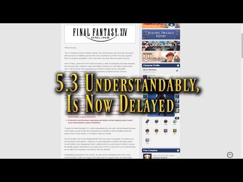 FFXIV: Patch 5.3 Delayed