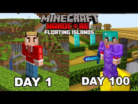 Quiff - I Survived 100 Days In Hardcore Minecraft, In A Floating Islands Only World...