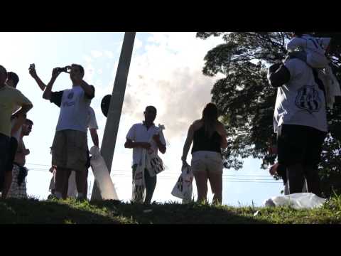 Derby 2011 - Chegada do time da Ponte Preta - Pt. 01