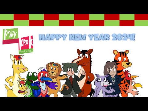 Krazy Krok Productions - Happy New Year 2024 - Special Puppet Show and Project Supercut