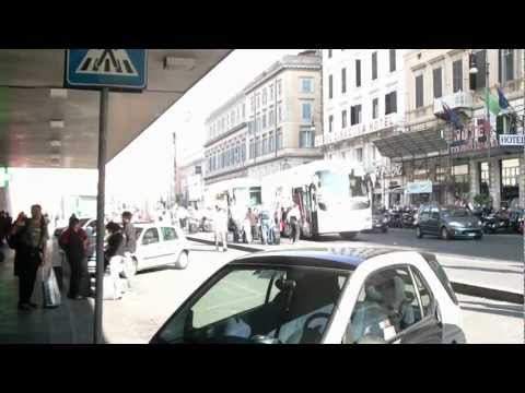 Roma Termini, Buses to Airports on Via Marsala Street