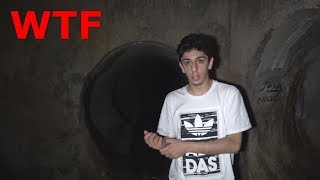 WE MADE IT TO THE END OF THE HAUNTED TUNNEL!! (WTF)