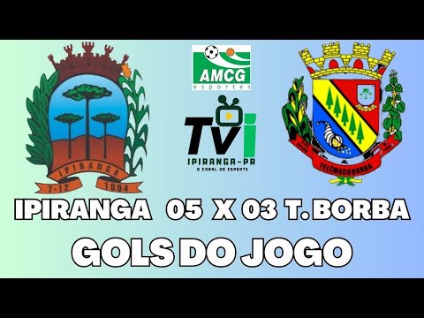 GOLS: IPIRANGA 05 X 03 TELÊMACO BORBA / COPA AMCG DE FUTSAL (ADULTO)