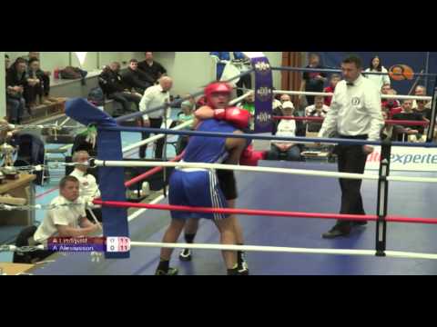 Boxning SM 2013 - Anna Lindqvist vs Agnes Alexiusson