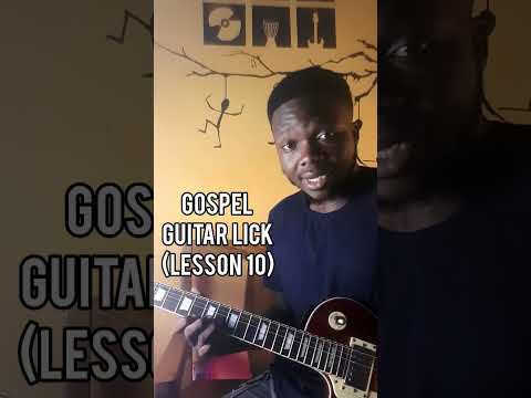 How to play Gospel Guitar Licks (Lesson 10) #guitarlesson #shorts #guitar