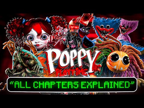 All Chapters in Poppy Playtime: Chapter 1,2,3 & 4 Explained (FULL STORY)