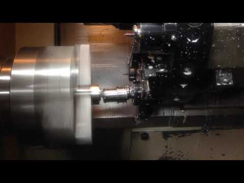 Parting off with a boring bar