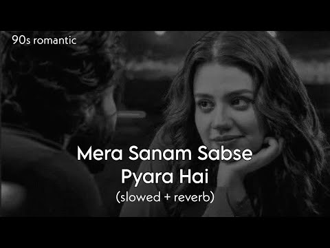 Mera Sanam Sabse Pyara Hai | Slowed  + Reverb | LK lo-fi Vibes| Dil Ka Kya Kasoor | Divya Bharti