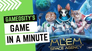 Game in a Minute: MLEM: Space Agency