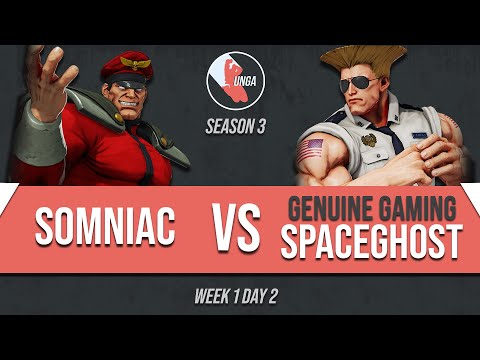 Somniac (M.Bison) vs GG | Spaceghost (Guile) // SFV:S3 | W1/D2 // Losers Final
