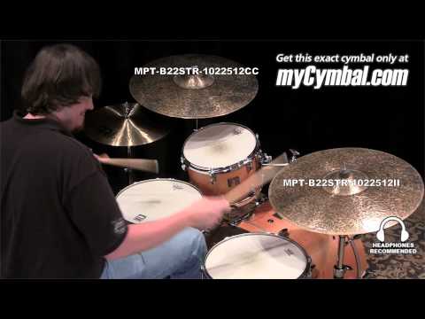 Meinl 22" Byzance Prototype Traditional Stage Ride Cymbal (MPT-B22STR-1022512CC)