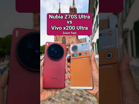 Vivo X200 Ultra vs Nubia Z70S Ultra: Beautiful Zoom Test!