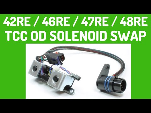 HOW TO Swap Overdrive Torque Converter Clutch Solenoid Set W/ Harness OD TCC