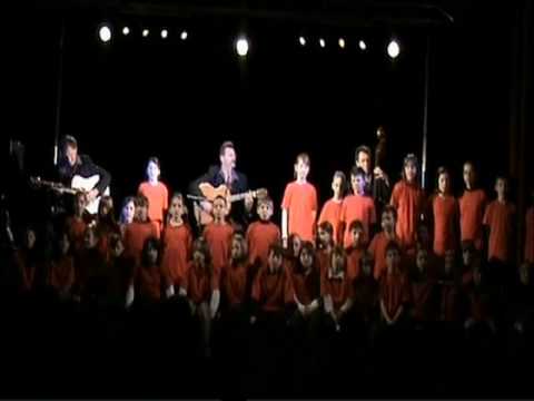 Les Amis de Brassens avec Bruno Granier - concert avec les enfants de Vendargues