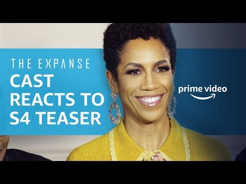 The Expanse Cast | Season 4 Teaser Reactions at NYCC | Prime Video