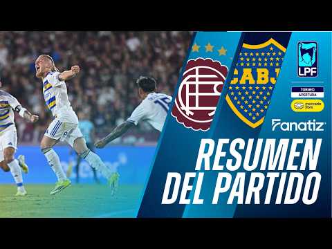 Lanus 0 vs. 3 Boca Juniors - Match Summary | #TorneoApertura2026
