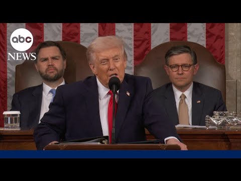 Trump spars with Dems, touts economy in longest State of the Union address