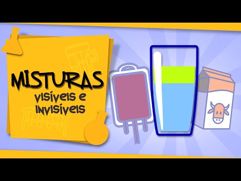 Misturas - as moléculas se aproximam... mas nem sempre dá para ver