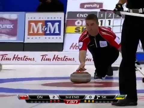 2012 Tim Hortons Brier - Manners (SK) vs. Howard (ON) - Draw 10