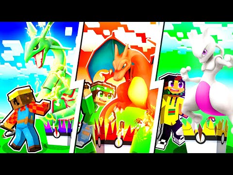 CATTURO 100 POKEMON NEI LUCKYBLOCK MASTERBALL SU MINECRAFT ITA!!