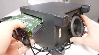 Look inside Logitech Z313 Speaker System - Disassembly