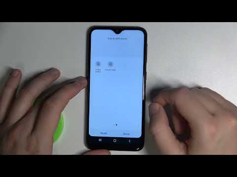 How to Adjust Notification Bar Shortcuts on SAMSUNG Galaxy A20e – Add Options to Upper Bar
