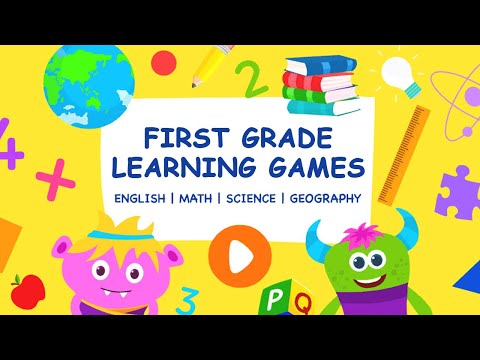 1st Grade Kids Learning Games video