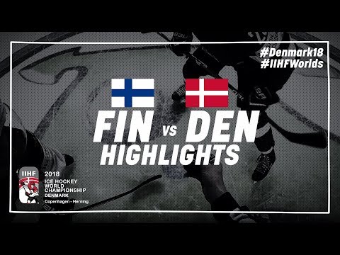 Game Highlights: Finland vs Denmark May 9 2018 | #IIHFWorlds 2018
