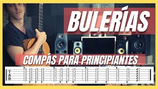 COMPÁS por BULERÍAS for BEGINNERS // Easy Flamenco