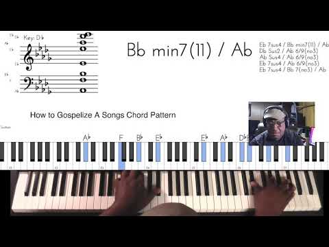 How To Gospelize Songs With 1-6-4-5 Pattern
