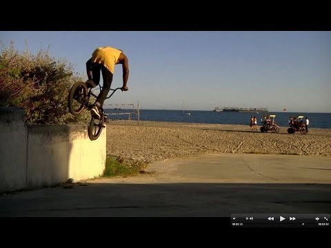 BMX Basics: How To Tooth Hanger Grind With Demarcus Paul
