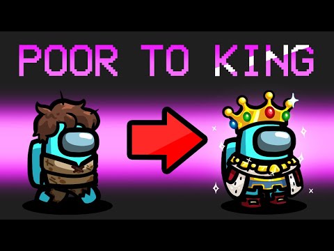 Peasant To KING Mod in Among Us