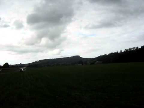 Glider winch launch cable break