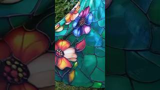 Dámská půlkolová sukně venezia, vitráž, vel. L/XL