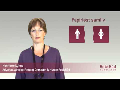 Papirløst samliv