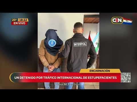 Detienen en Capitán Mesa Puerto a un buscado por INTERPOL