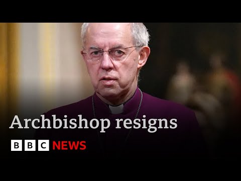Video | Archbishop of Canterbury Justin Welby resigns over child abuse scandal | BBC News