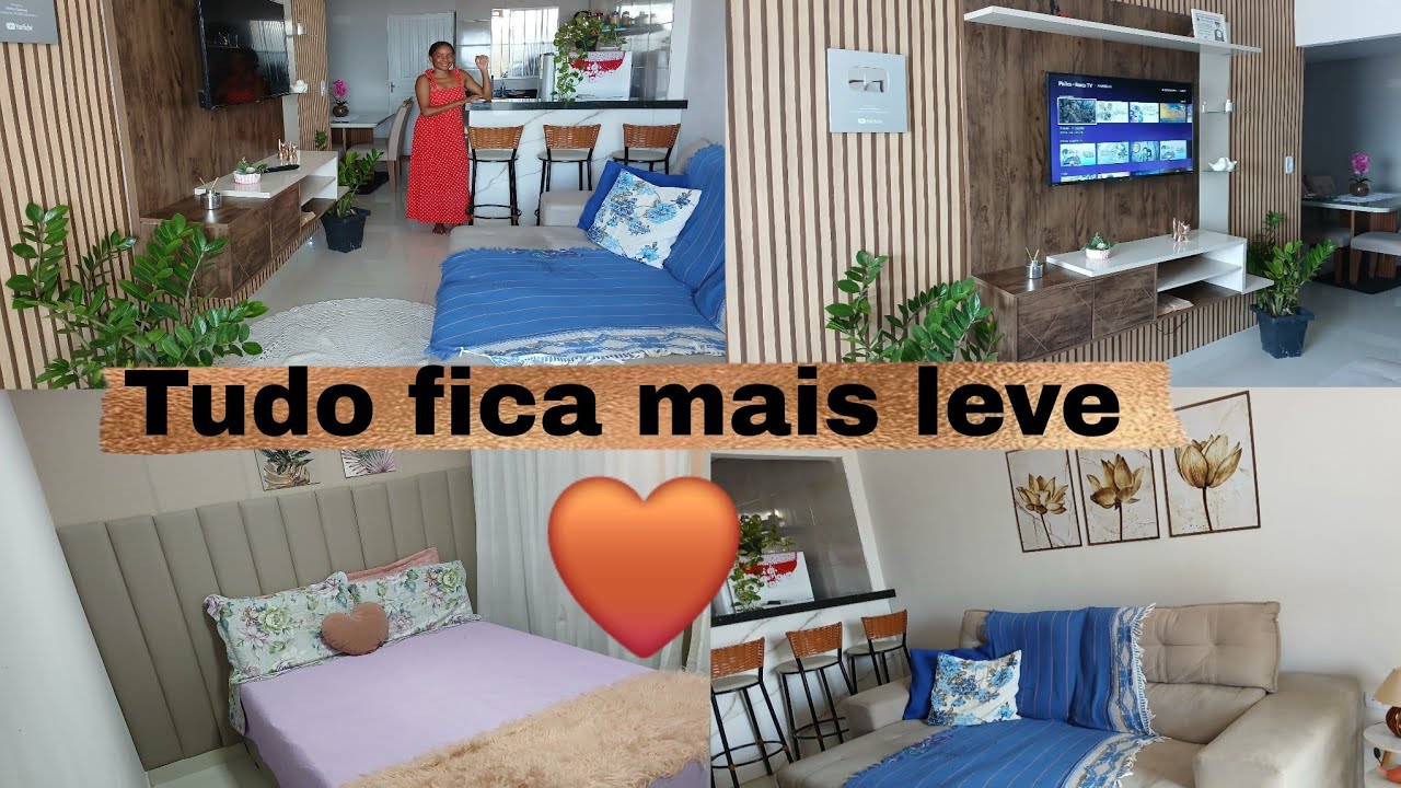 TUDO MUDA💖A PAZ QUE EU PRECISO🏡Faxina e decoração com Recebidos lindos 🤎