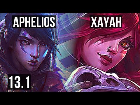 APHELIOS & Janna vs XAYAH & Rakan (ADC) | 1.4M mastery, 8/2/4, 300+ games | TR Diamond | 13.1