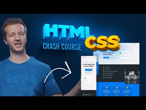 HTML and CSS Tutorial for 2021 - COMPLETE Crash Course!