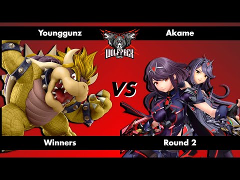 Younggunz (Bowser) vs. Akame (Aegis) - WR2 | Wolfpack Gaming SSBU Tournament (5/10/2022)