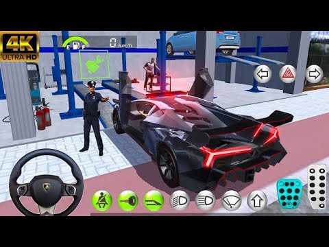 Funny Police Officer Ep5 - Police Officer Change The Colour Of Police Car - 3D Driving Class
