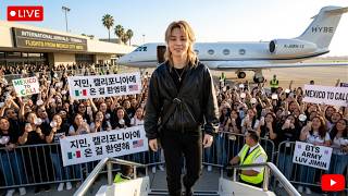 Download lagu ✈️BTS Jimin and Members Land in USA for Massive Stanford Stadium Concert! 🇺🇸 BTS ARIRANG 2026 mp3