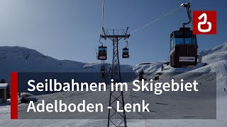 preview picture of video 'Seilbahnen Adelboden-Hahnenmoos-Metsch-Lenk'