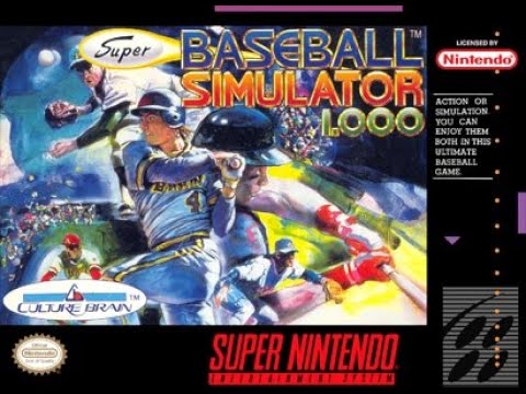Super Baseball Simulator 1.000 (Super Nintendo) - Powers vs. Winners